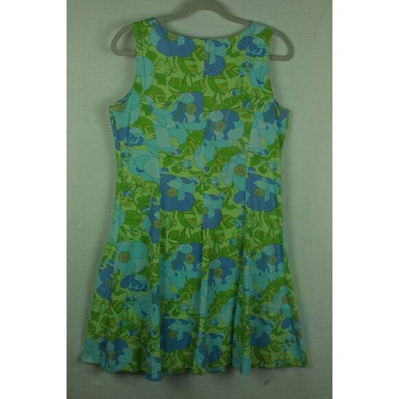 Vintage Talbots Women's Floral Sleeveless Dress with Pockets Classic Summer Casu - Picture 5 of 7